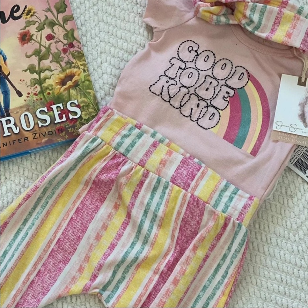 Jessica Simpson Baby | 6-9 months "Good to be Kind" outfit